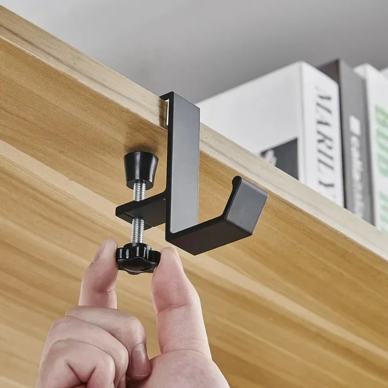 Home Office Organization - 1/2pc Adjustable Desk Edge Hook Gaming