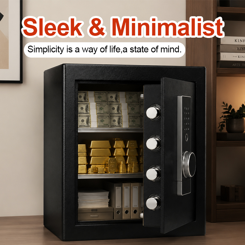 Home Office For Passport - Biometric Fingerprint Safe Box, Digital Keypad