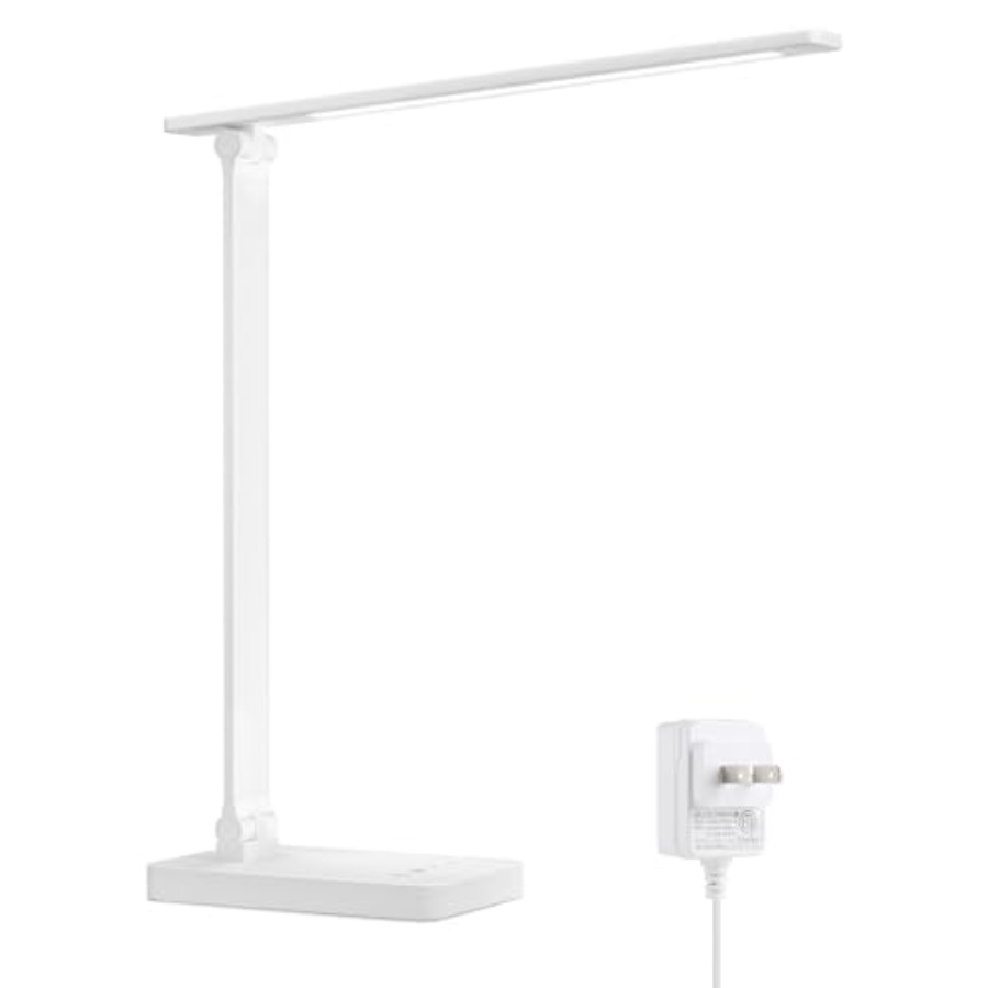 Home Office Lamp - LED Desk Lamp, Metal Desk Light