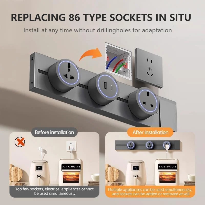 Track Socket With Switch High- - Home Office Of Uk review and price
