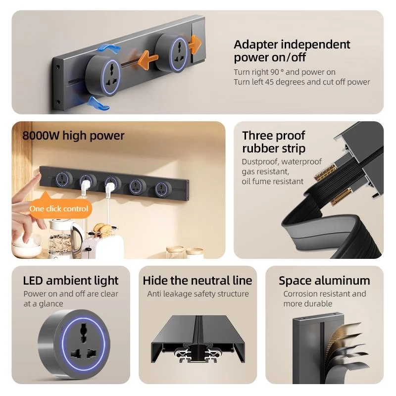 Track Socket With Switch High- - Home Office Of Uk review and price