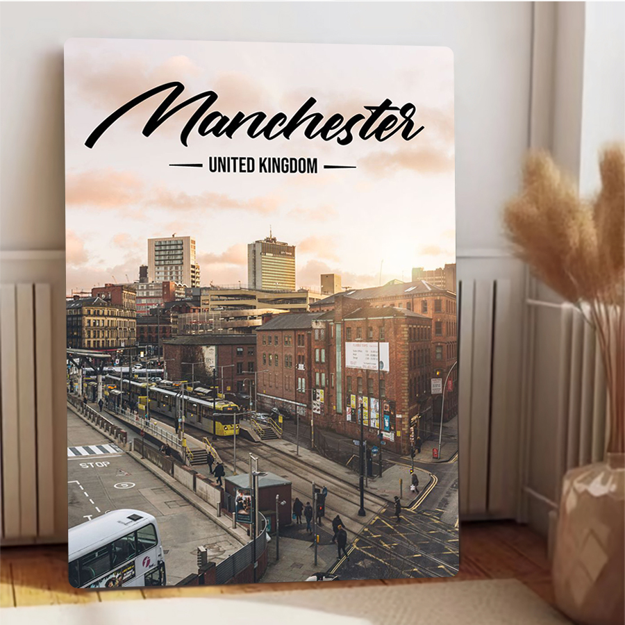 Manchester Skyline UK Metal Wa - Home Office Of Uk review and price