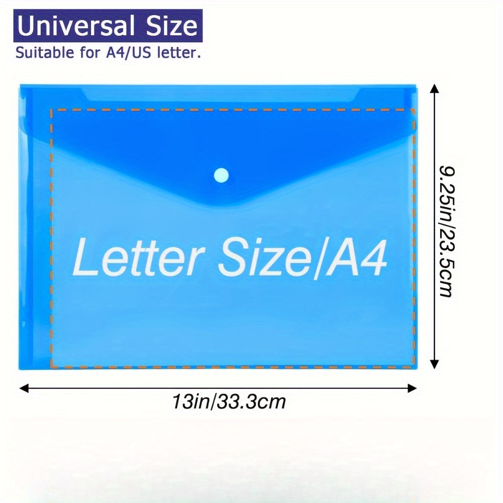 A4/Letter Size File Bags with  - Home Office Organization review and price