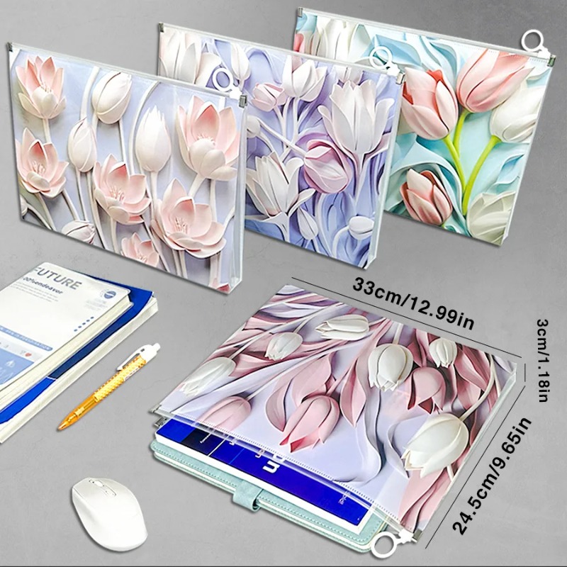 4Pcs A4 Large Capacity Expandi - Home Office Travel Document review and price