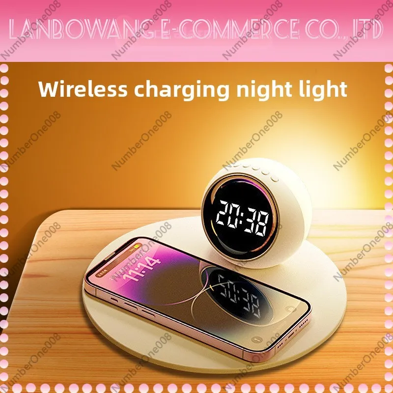 Wireless Charger Night Light,  - Led Desk Clock review and price