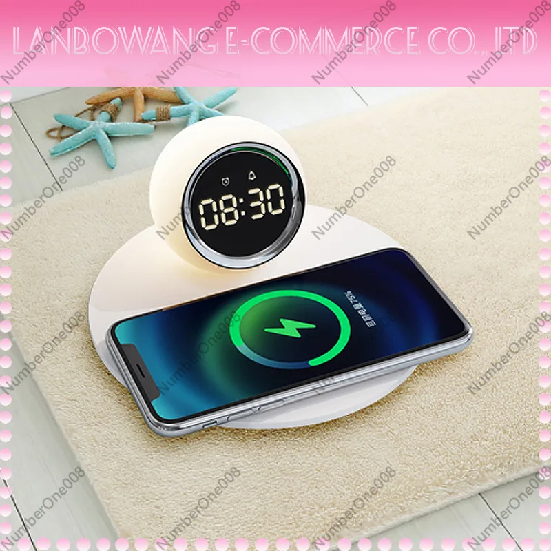Wireless Charger Night Light,  - Led Desk Clock review and price