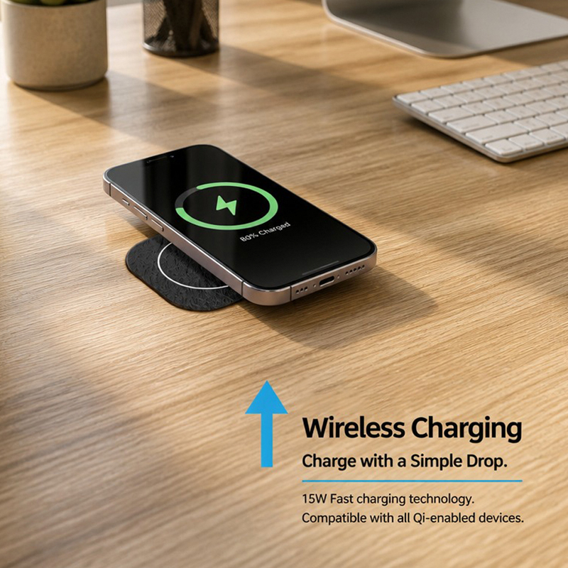 15W Built-in Wireless Charger  - Home Office Of Uk review and price