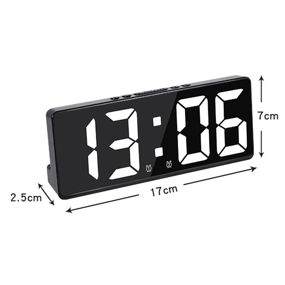 Voice Control Digital Alarm Cl - Led Desk Clock review and price