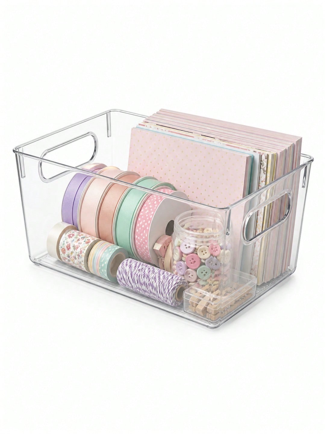 12-Pack Clear Storage Bins wit - Home Office Organization review and price