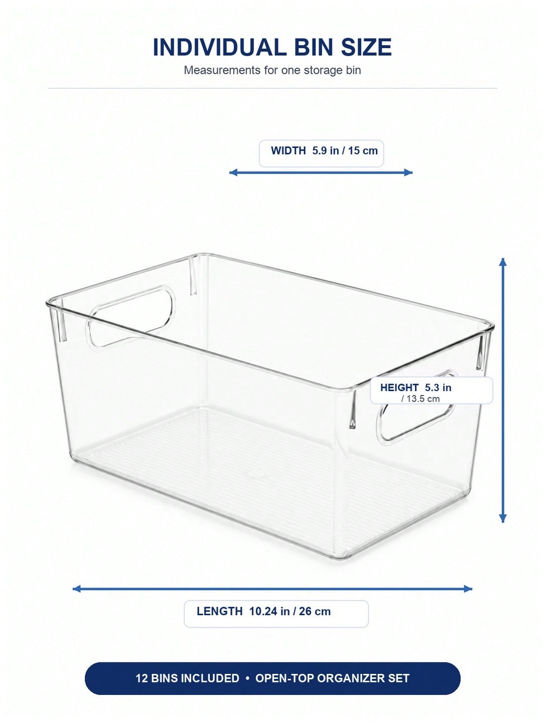 12-Pack Clear Storage Bins wit - Home Office Organization review and price