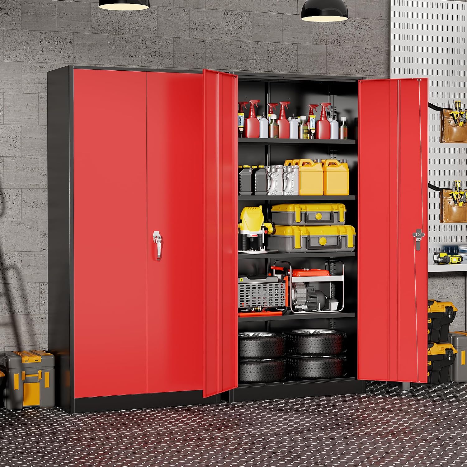 Heavy Duty Metal Garage Storag - Home Office Organization review and price