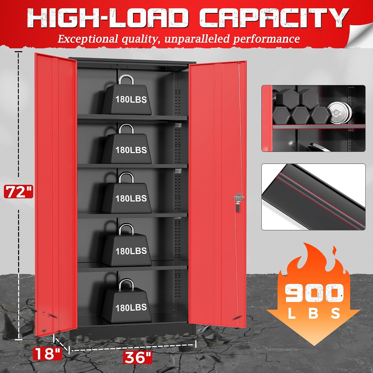 Heavy Duty Metal Garage Storag - Home Office Organization review and price
