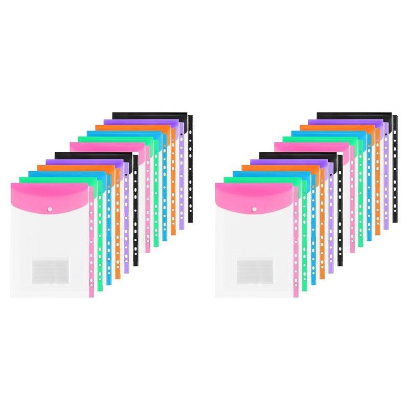 ABRI-A4 Plastic Wallets, 24 Pa - Home Office Travel Document review and price