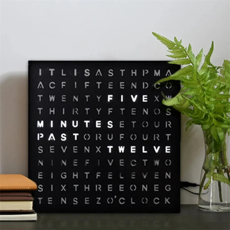 Timed Electronic Lightbox Engl - Led Desk Clock review and price