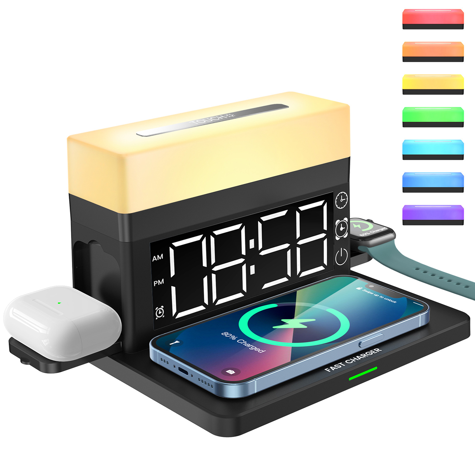 Desk Digital Alarm Clocks with - Led Desk Clock review and price