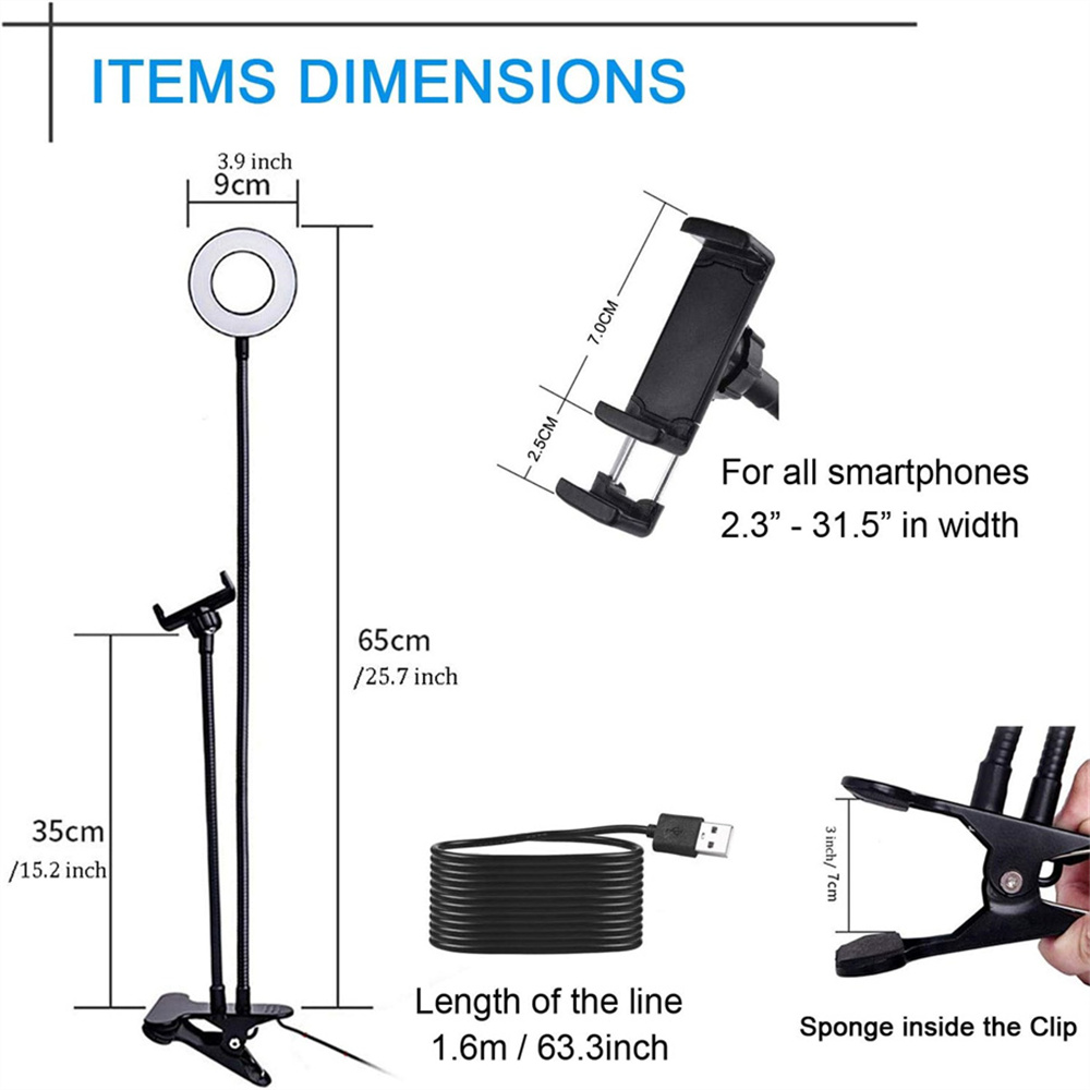 Universal Flexible Mobile Phon - Home Office Lamp review and price