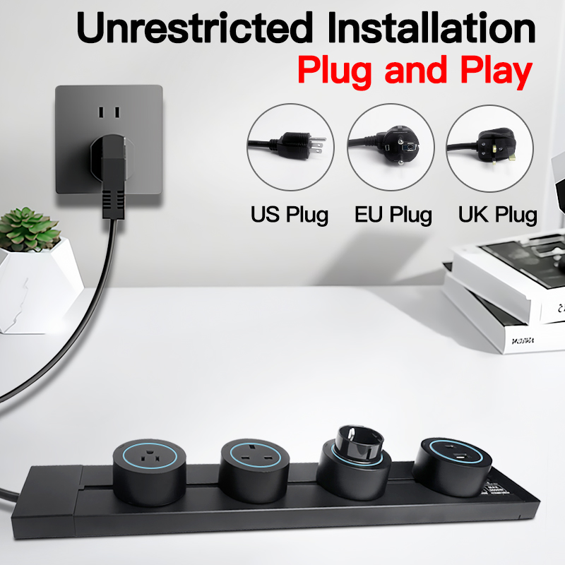 Grey Black Wall Power Track So - Home Office Of Uk review and price