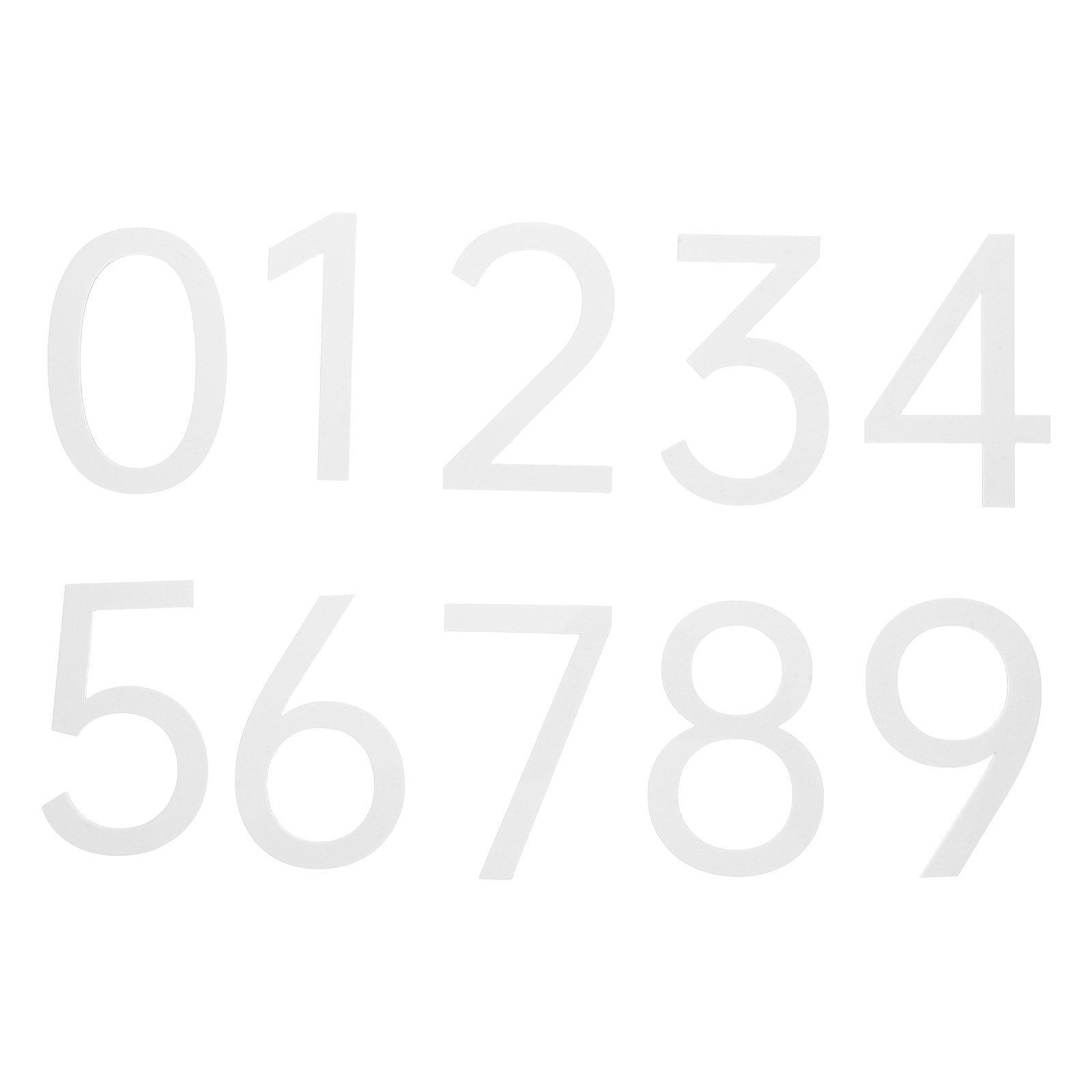10Pcs Acrylic House Number Tag - Home Office Number review and price