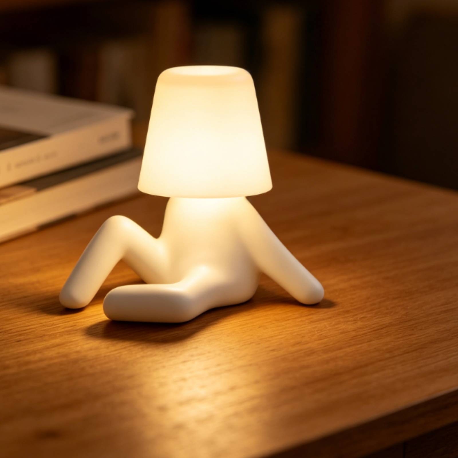 Sitting Figure Lamp ABS Resin  - Home Office Lamp review and price