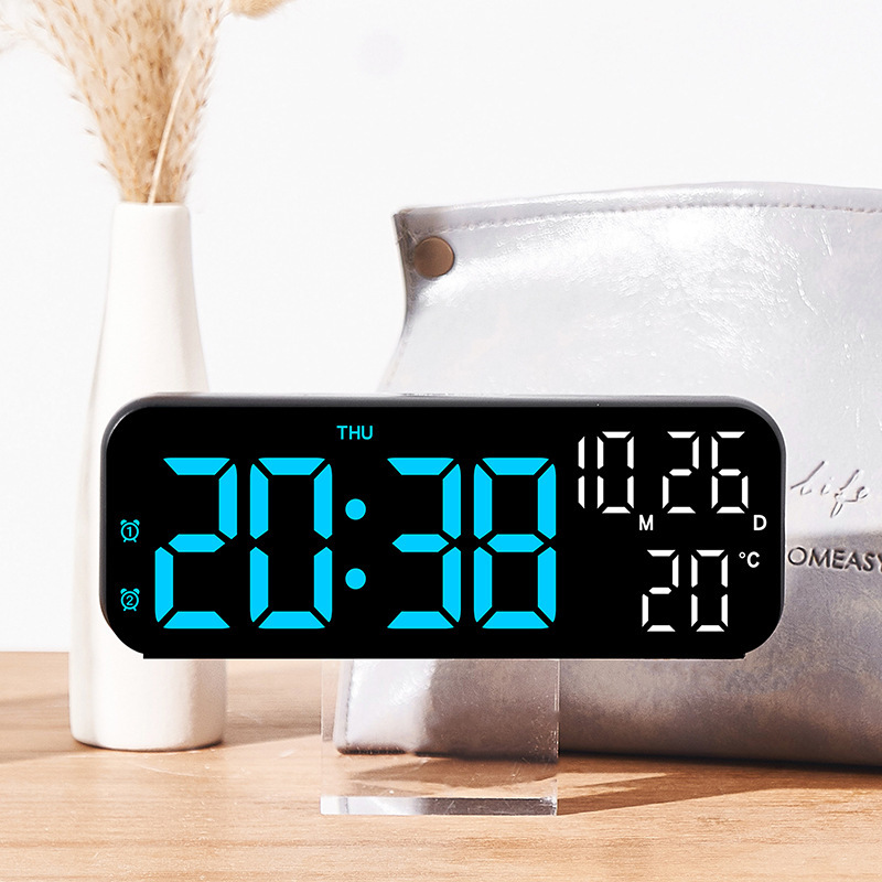 Simple Digital Alarm Clock Mul - Led Desk Clock review and price