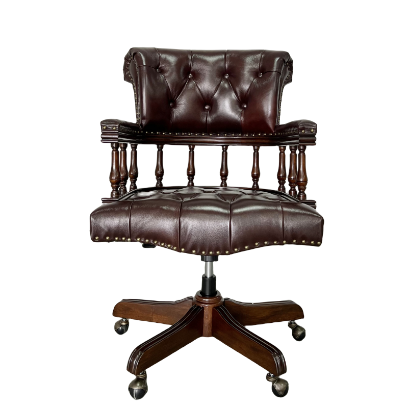 Dark Ox Blood Chesterfield Cap - Home Office Of Uk review and price