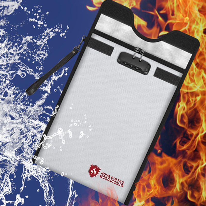 A4 Fireproof File Bag Waterpro - Home Office For Passport review and price