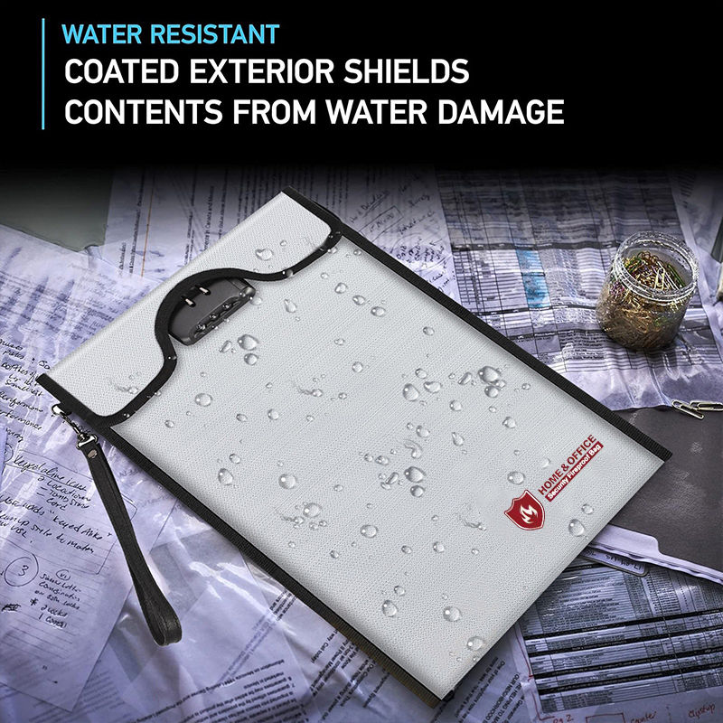 A4 Fireproof File Bag Waterpro - Home Office For Passport review and price