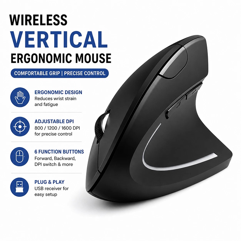 Rechargeable Vertical Gaming M - Home Office Gear review and price