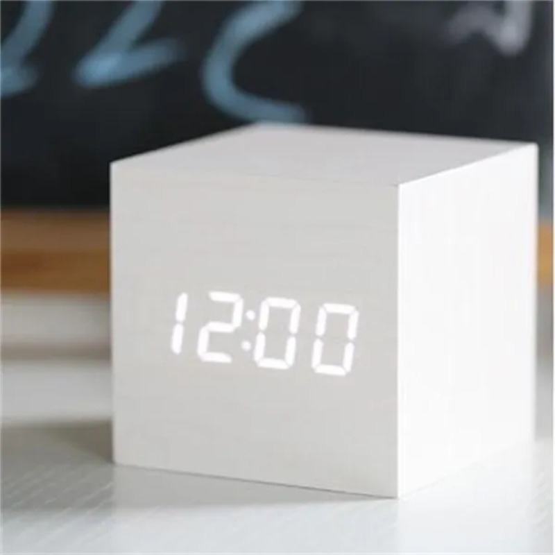 Voice Control Digital Electron - Led Desk Clock review and price