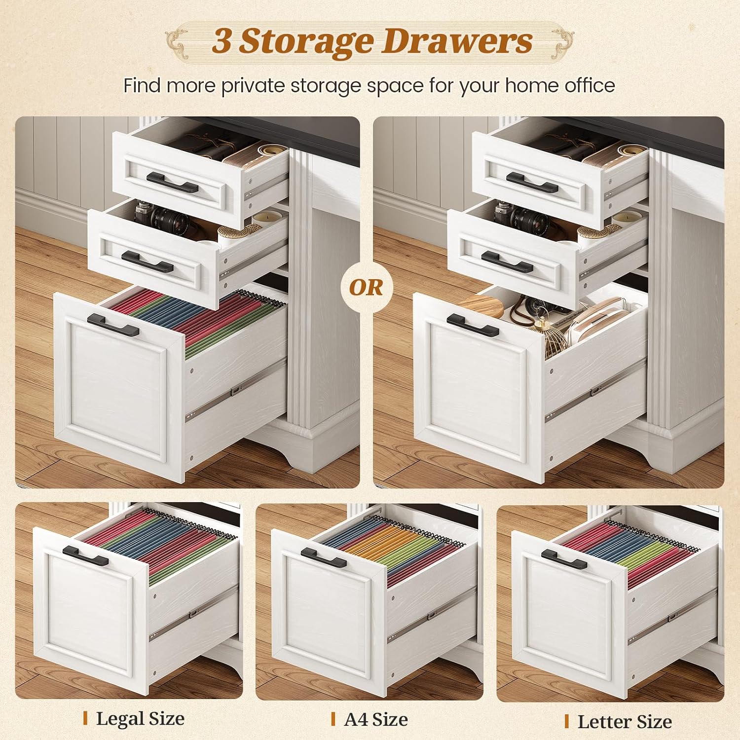 L Shaped Desk with Hutch & 3 D - Home Office L Shaped Desk review and price