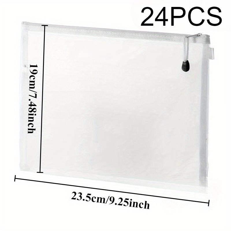 24pcs of Spacious Zippered Bre - Home Office Travel Document review and price