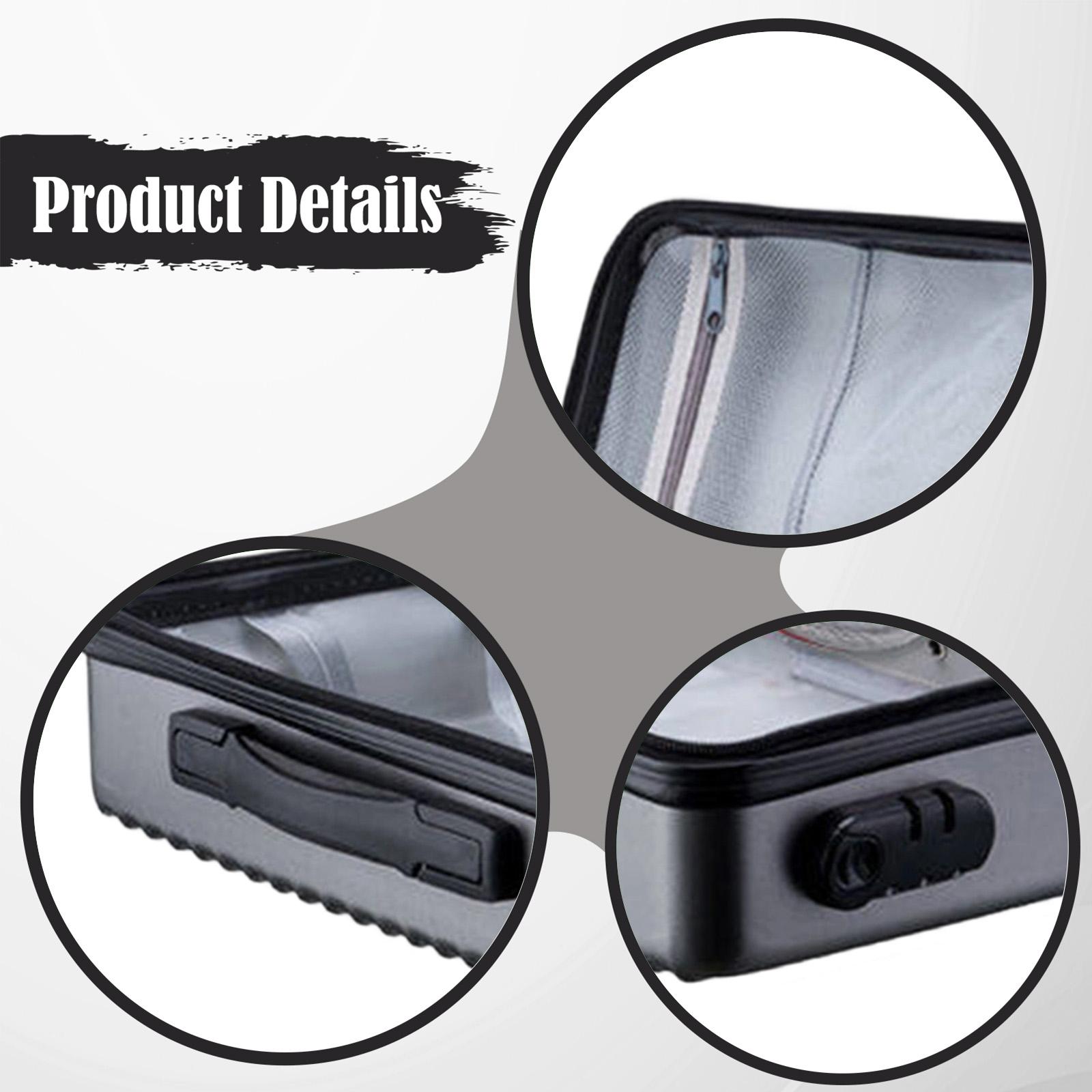 Fireproof Document Box Briefca - Home Office Travel Document review and price