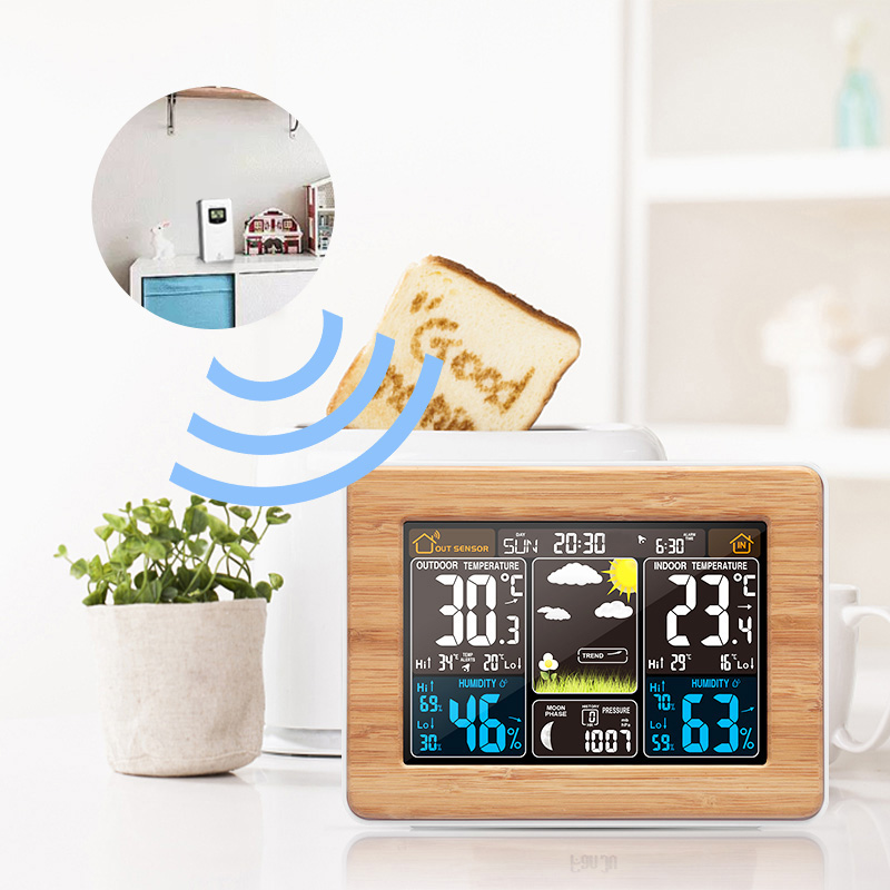 FanJu Alarm Clock Digital Temp - Led Desk Clock review and price