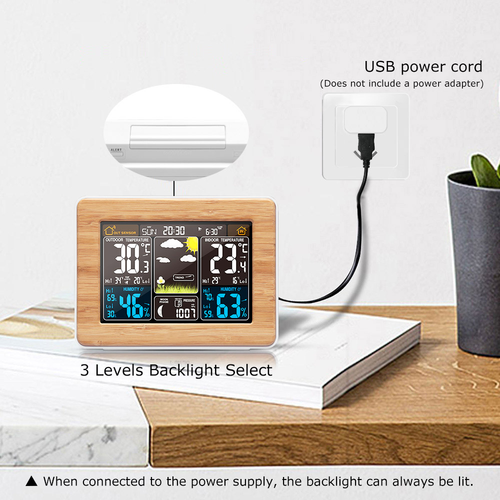 FanJu Alarm Clock Digital Temp - Led Desk Clock review and price