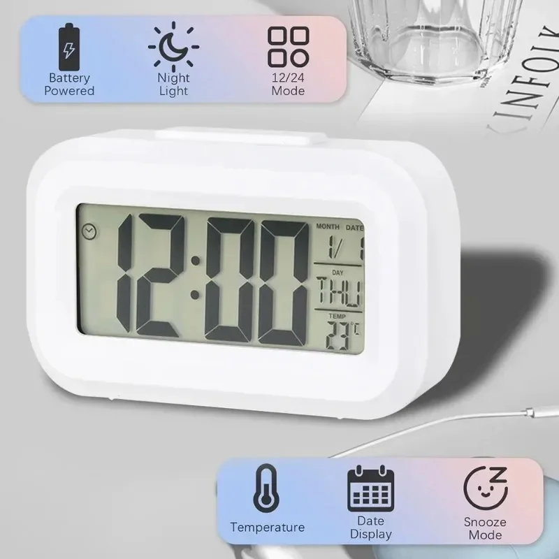 Led Digital Alarm Clock Backli - Led Desk Clock review and price