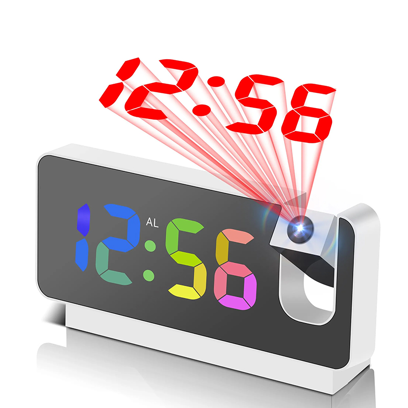 Projection Alarm Clock Desk Cl - Led Desk Clock review and price