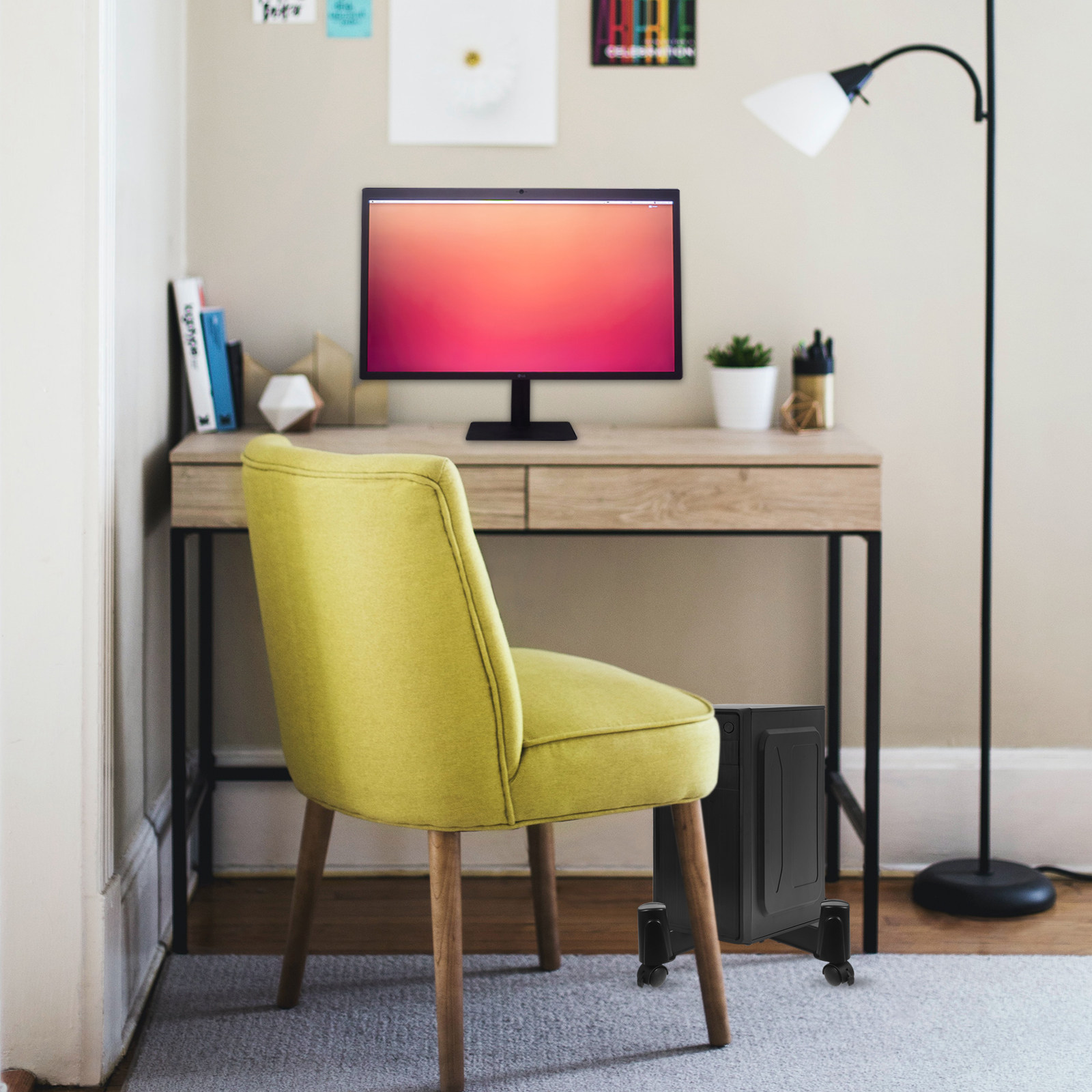 Household CPU Mobile Stand wit - Home Office Pc review and price