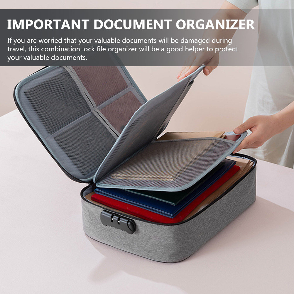 Portable Document Lock Box wit - Home Office For Passport review and price
