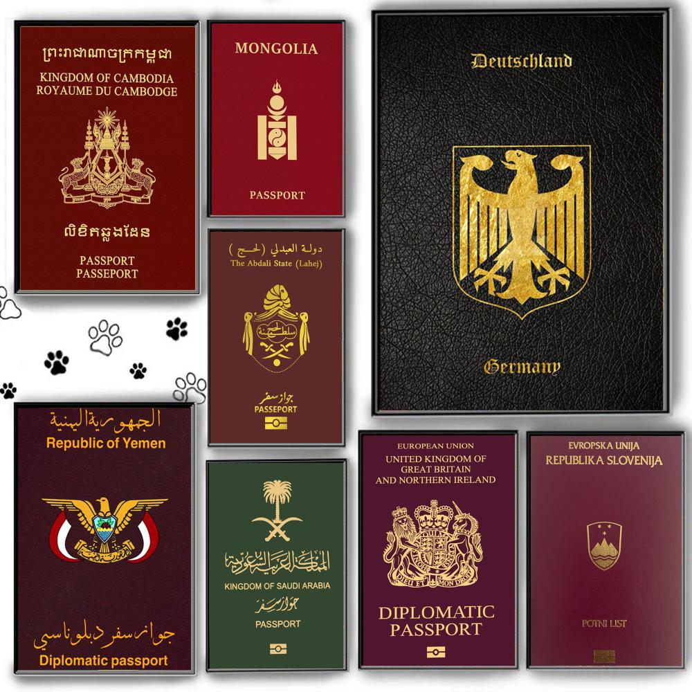 Deep Red-background Passports  - Home Office For Passport review and price