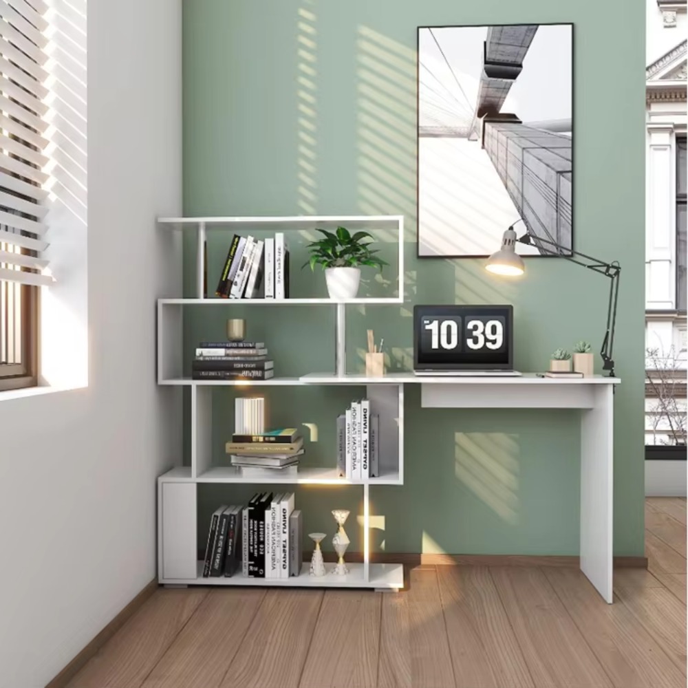 L-Shaped Computer Desk with Bo - Home Office L Shaped Desk review and price