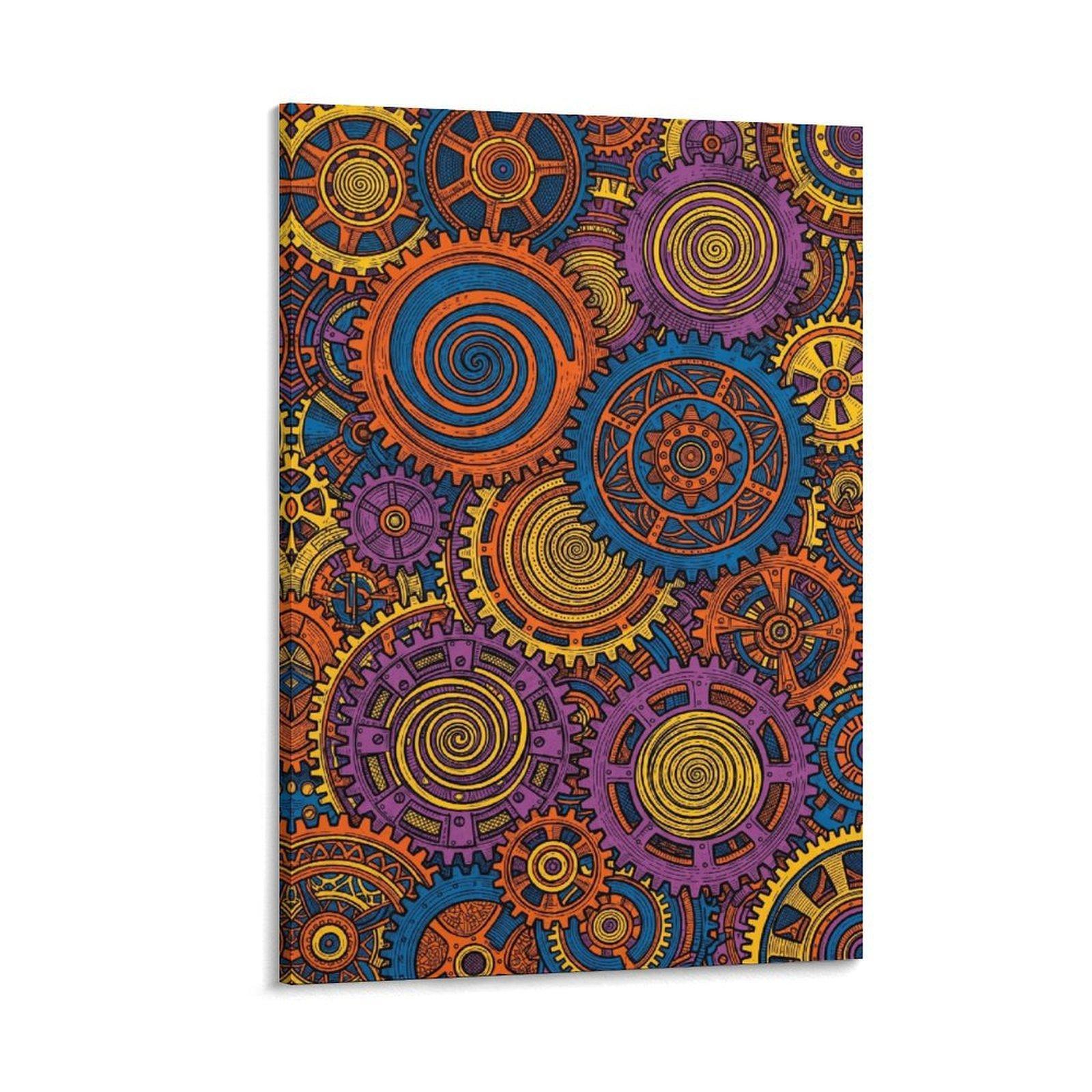 Printed Canvas Art, Colorful I - Home Office Gear review and price