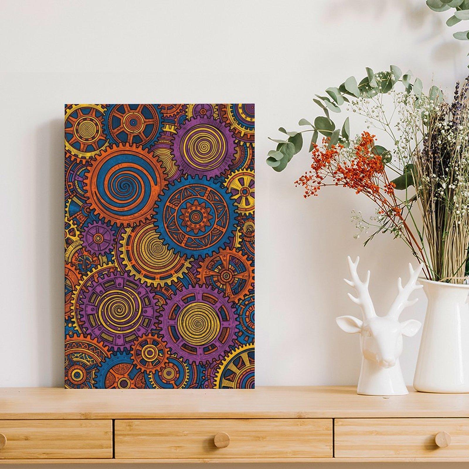Printed Canvas Art, Colorful I - Home Office Gear review and price