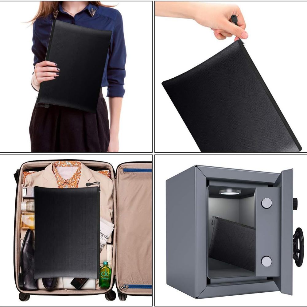 Fireproof Document Bag Waterpr - Home Office For Passport review and price