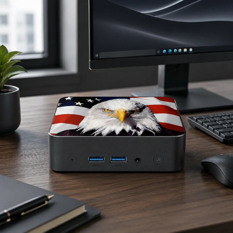 New 2026 USA Canada Flag Mini  - Home Office Pc review and price