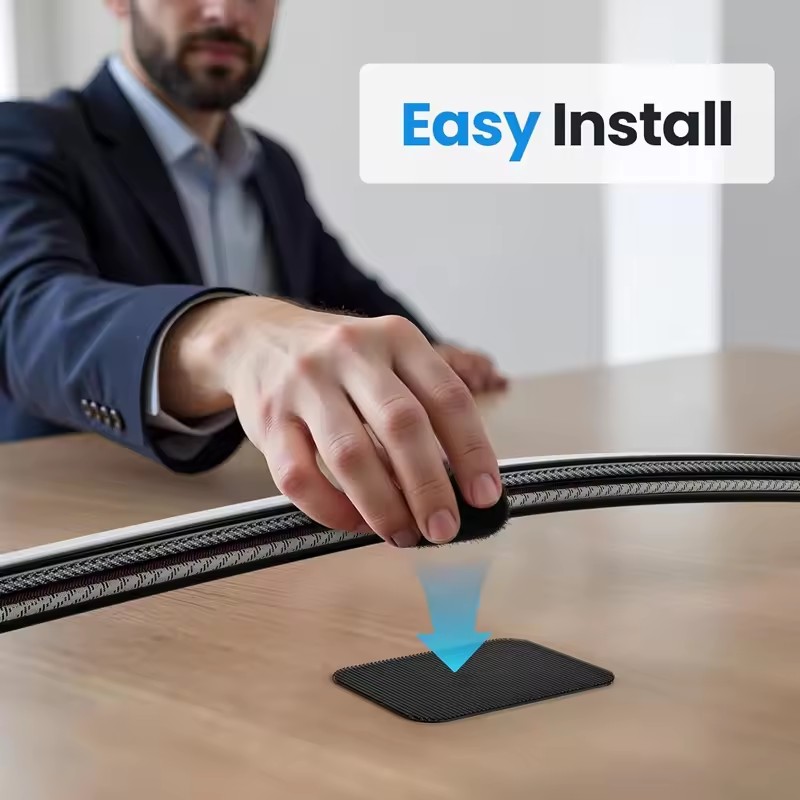 Adhesive Under Desk Cable Ties - Home Office Organization review and price