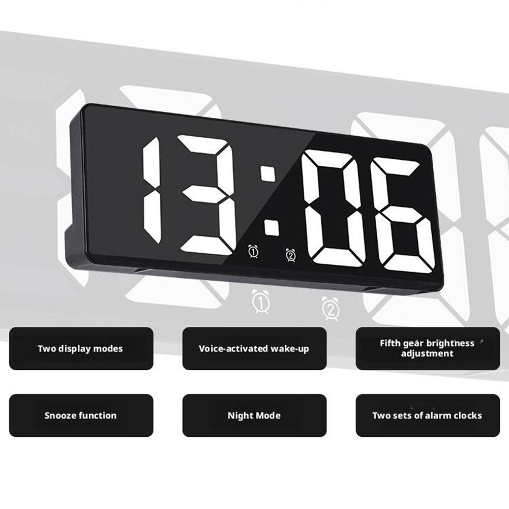 LED Digital Alarm Clock Voice  - Led Desk Clock review and price