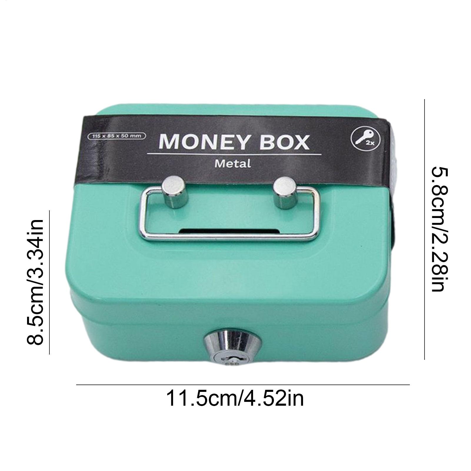 Mini Metal Safe Lock Box Porta - Home Office For Passport review and price