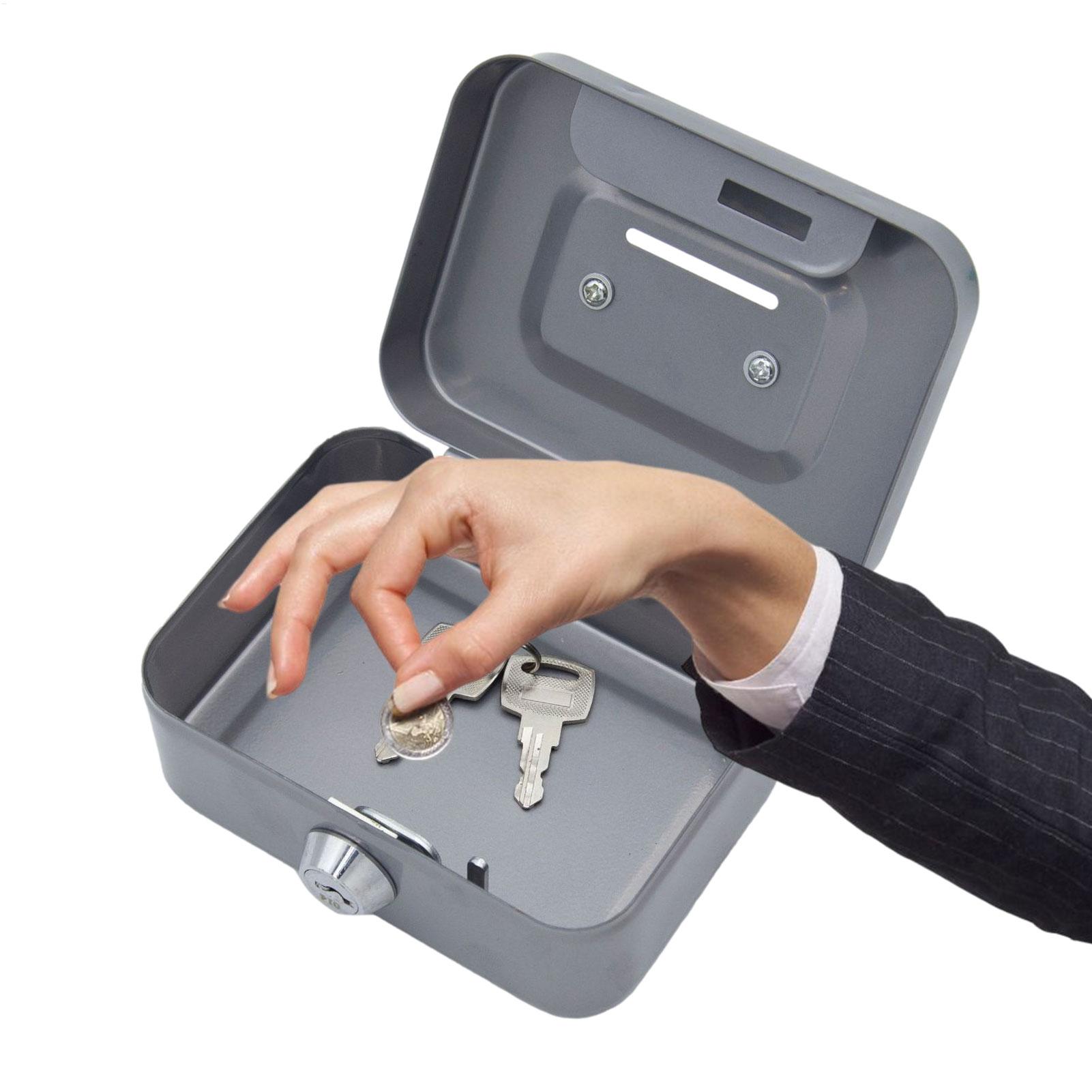Mini Metal Safe Lock Box Porta - Home Office For Passport review and price