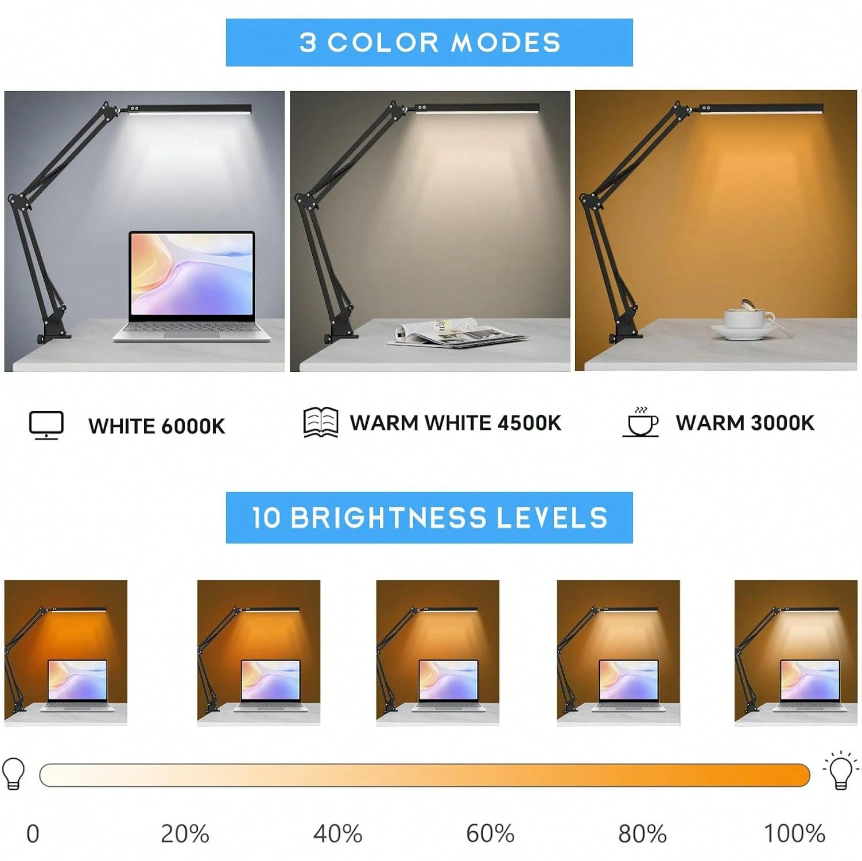 LED Desk Lamp For Home,Reading - Home Office Lamp review and price