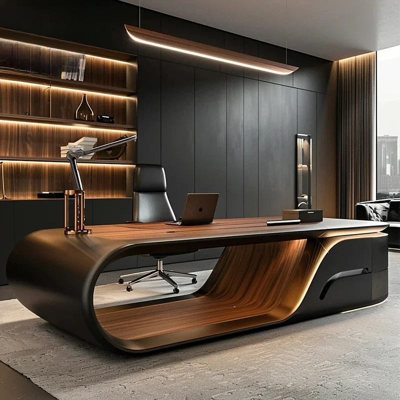 New Chinese Wooden Modern Simp - Home Office L Shaped Desk review and price